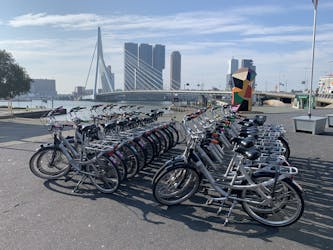 Rotterdam bike rental for 1 or 4 hours